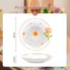 Wuhe Elegant Floral Ceramic Tableware
