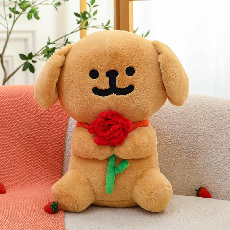 

Maltese Plush Dog Heart Toy With Pp Cotton Soft Stuffed Animal For Girls And Boys 30cm