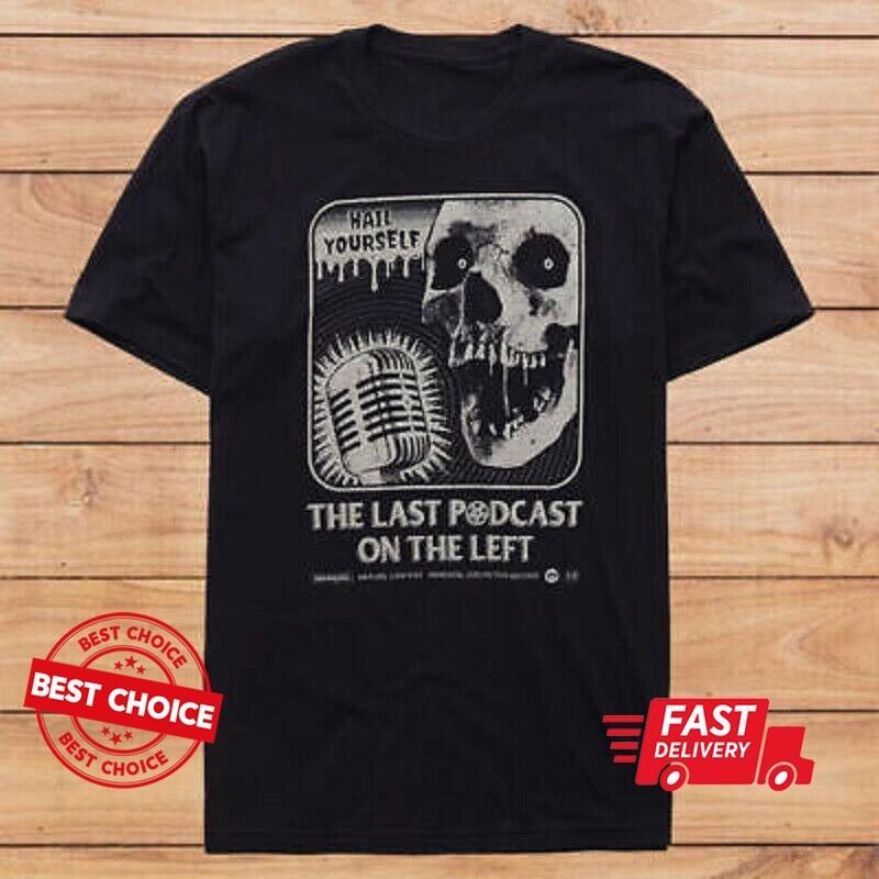 The Last Podcast On The Left Airwaves Classic Unisex Black T-Shirt, Gift For Her XL