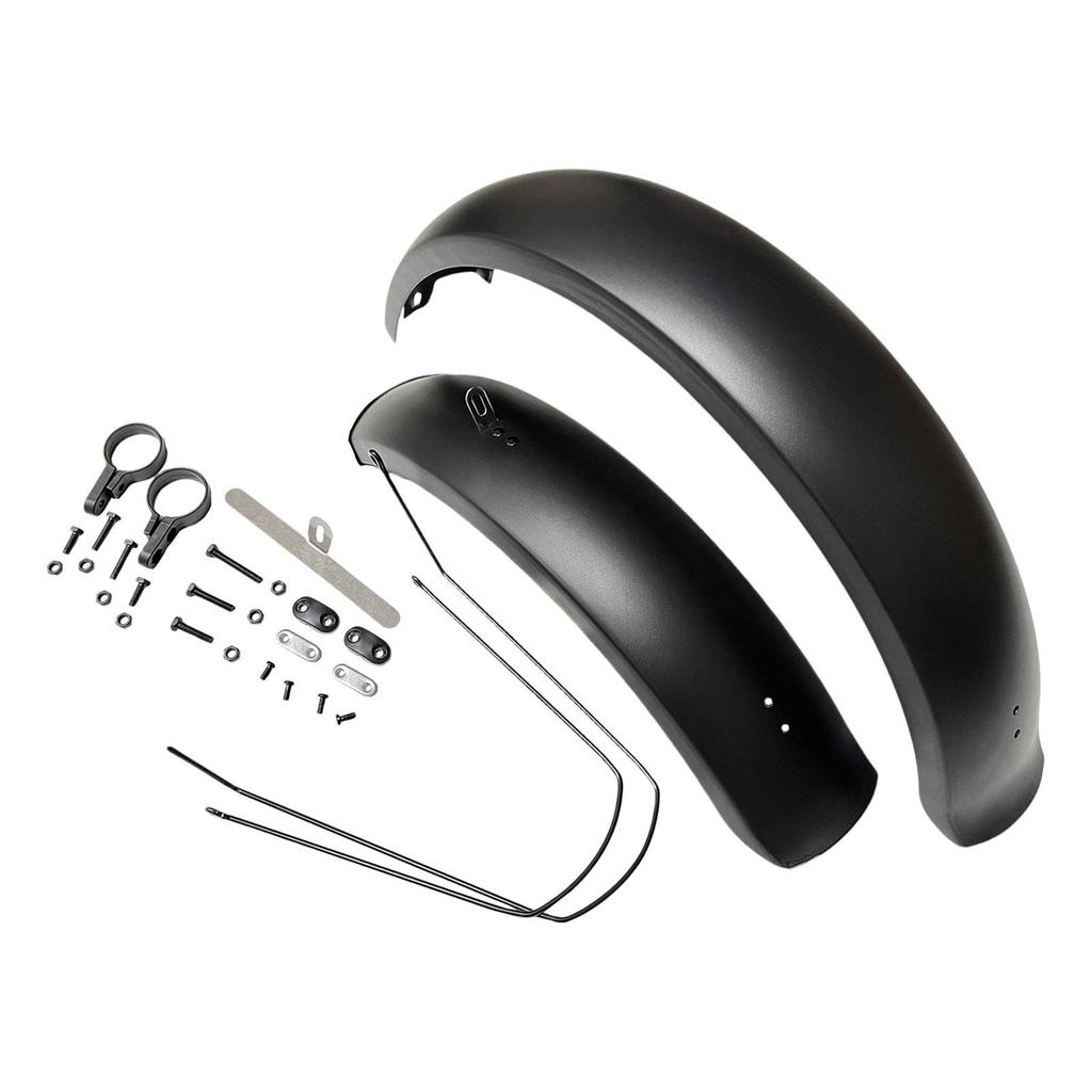 Bike Fenders 26/20" X4.0 Fat Tire Mud Guards Bike Mudguard Front Rear Set Accs for Snowroad Mountain Road Bike Traveling Outdoor