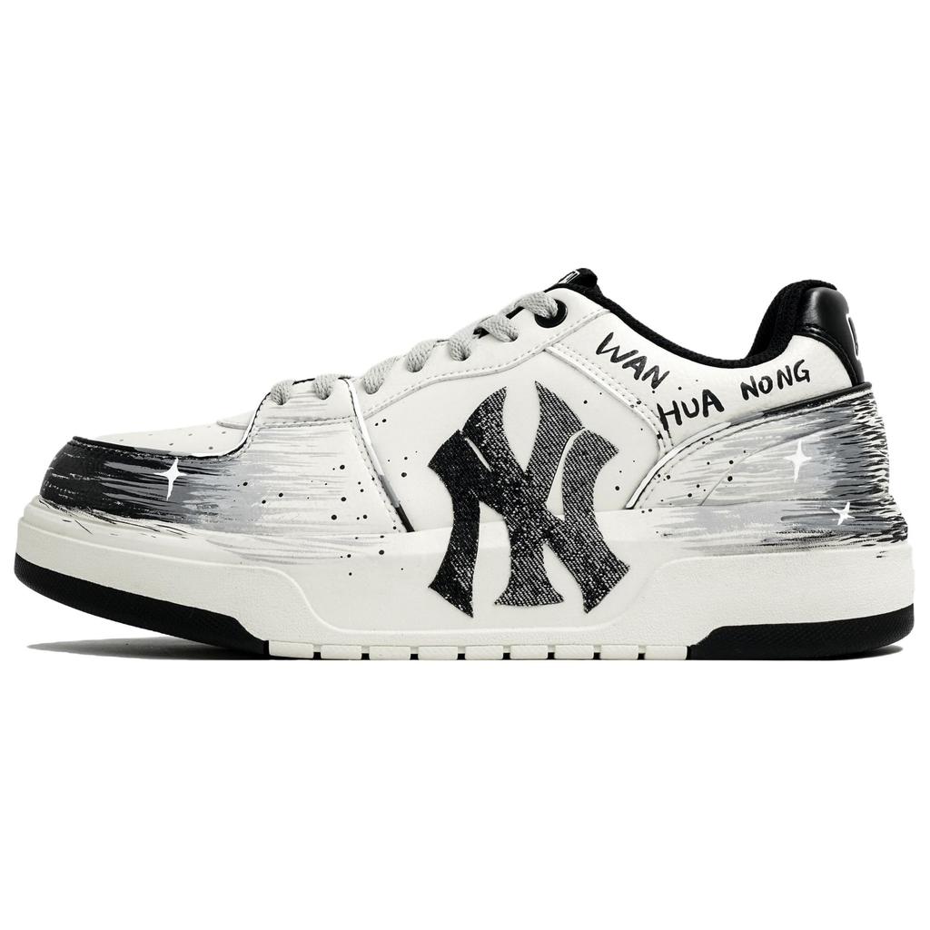 MLB Chunky Liner Kaleidoscope, Crushed, Shopping Bag Low top Skateboard Shoes Unisex Gray White 3ASXCA12N-50WHS(Team113- BOX)