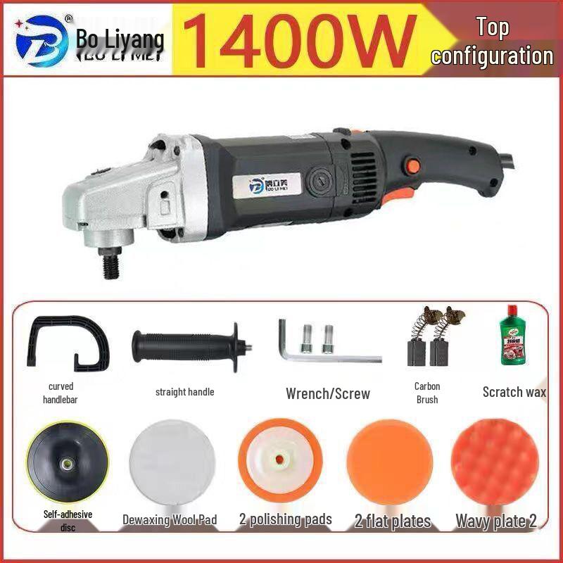 Electric Mini Car Polisher Waxing Tool for Scratch Repair and Household Use