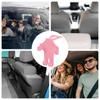 Car Seat Hooks Rotation Car Headrest Hook With Phone Holder Headrest Hooks Purse Holder 2 In 1 Car Vehicle Back Seat Headrest