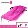 Durable Snowboard for Adults & Kids - Multi-Use Sled, Skateboard, and Sandboard with Cushion and Brake