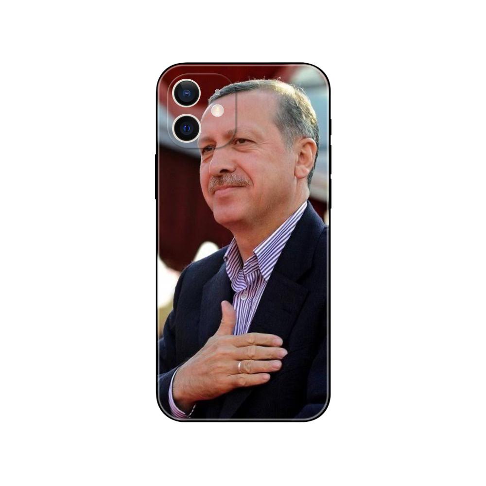 Turcja receptayyip erdogan etui na telefon dla iphone 5 5s 2020se 6 6s 7 8 plus x 10 XR XS 11 12 13 mini pro MAX czarne etui z TPU na tył