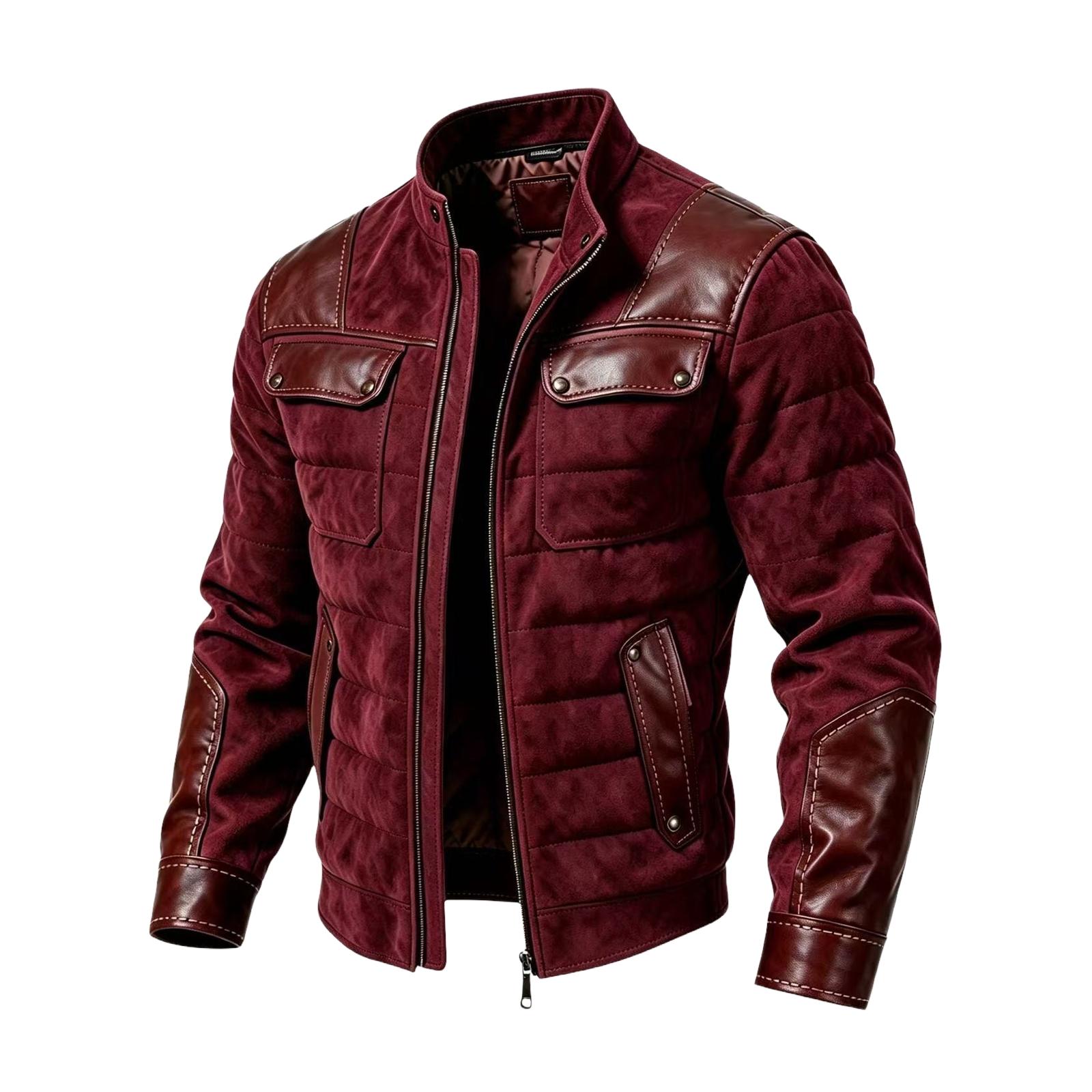 Men`s Casual Warm Padded Jacket with
