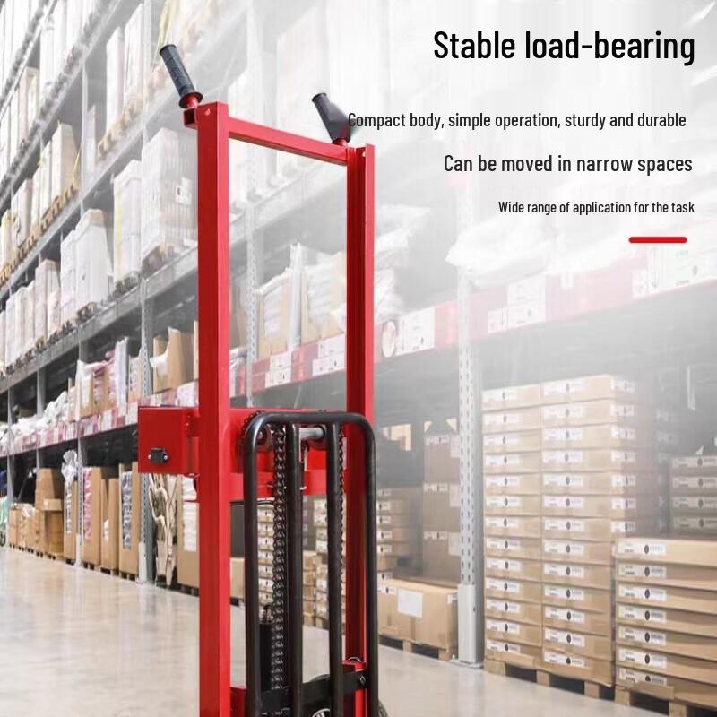 JZDASI Full Electric Pallet Stacker with 1.2m Lift CN plug (adapter included)