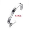Solid Golden Flat 6mm 8mm Cuff Bangles for Men Bracelet Brackelts Brazalet Bileklik Braslet