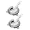 Cocktail Strainer Small Mesh Strainer Stainless Steel Bar Strainer Fits All Shakers High Quality Bar Accessories