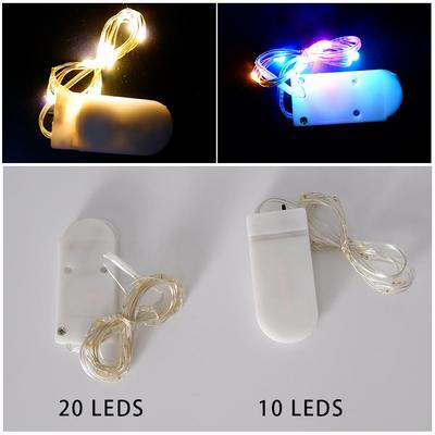 1M 2M 20 Led Strings Kupferdraht Keine Batterie Betrieben Weihnachten Hochzeit Party Dekoration LED String Fairy lichter