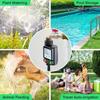 IPX5 Waterproof Water Consumption Test Meter EU/US Digital Water Meter  Tank Filling