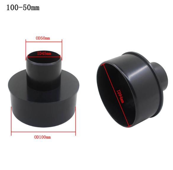 Vacuum hose cone reducer Hose adapter plastic connector for flexible hose Adapter Dust collection accessories 1pcs