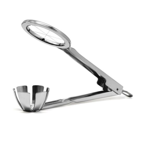 

Kitchen Egg Slicer Non-slip Practical Kitchen Tool Cut Egg Wedger Cutter for Hotel