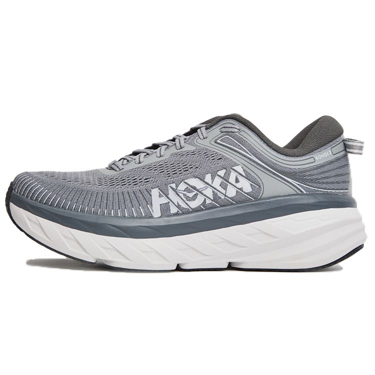 

HOKA Bondi 7 Wild Dove Мужские кроссовки Серые Dark-Shadow 1110518-WDDS