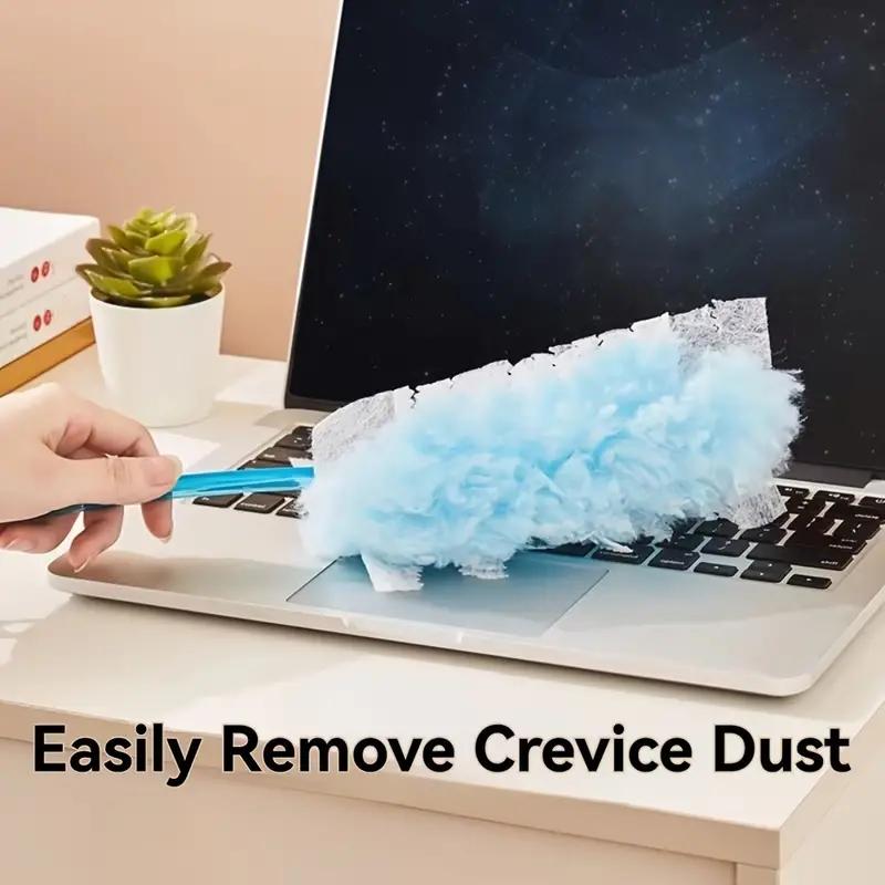 1/5/10/50/100pcs Disposable Duster Refills Electrostatic Duster Cloths Replacement Effortless Dust Removal For ElectronicsCleaning Accessories