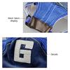Dog Hat Dog Sun Hat Dog Baseball Cap with Ear Holes Adjustable Chin Strap Buckle