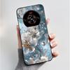 Printed Phone Case For ZTE Nubia Focus 2 Ultra 5G Funda Capa Soft Silicone Black Shell Cover Cute Flower Cartoon Casing Coque