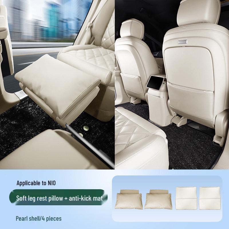 Nio ES8 Rear Leg Rest Pillow - Zero Gravity Protective Mat for 26 Models, Soft & Comfortable Car Interior Accessory