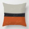 Modern Orange Abstract Geometric Cushion Cover Home Decor Pillow Cover Sofa Throw Pillow Cover 45x45 40x40 50x50 60x60