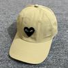 Summer Unisex Baseball Cap Heart Embroidered Outdoor Leisure Duckbill Cap