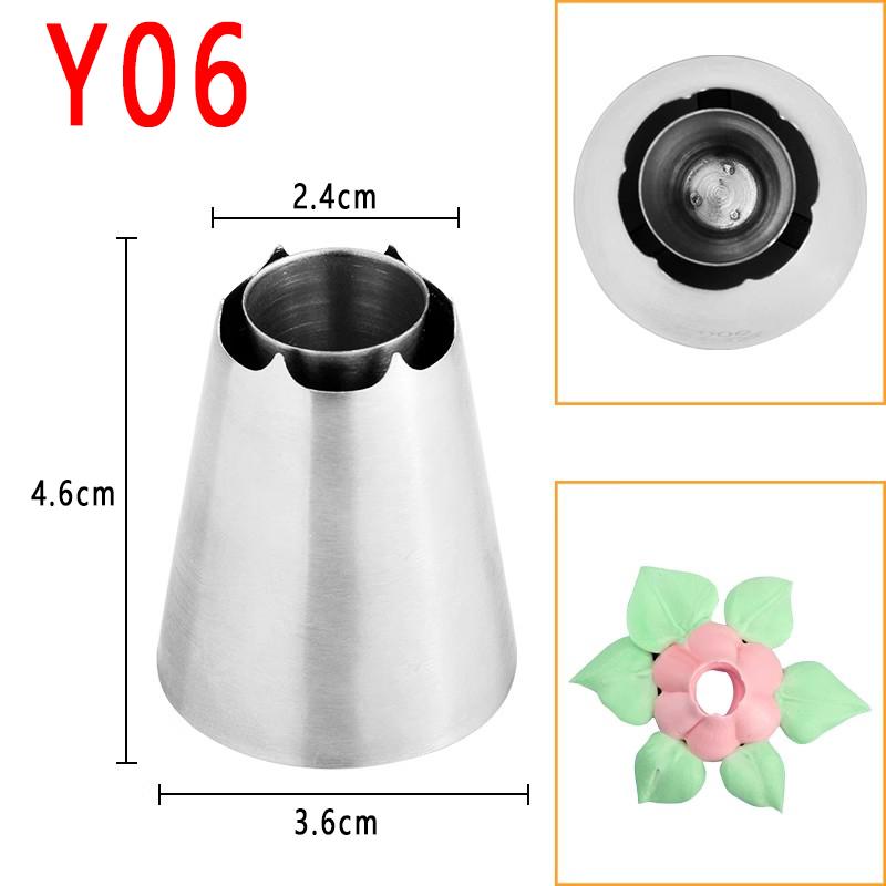 

BCMJHWT Romia Cookie Nozzles Stainless Steel Russian Nozzles Pastry Tube Icing Piping Tips Cake Cookies Dessert Decor Bake Tool