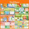Kids Focus Maze Training Cards With Erasable Surface For Early Education Development