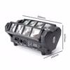 IP20 90W RGBW 4 IN 1 DMX512 LED Spider Beam Moving Head Stage Lighting DJ Party Disco US Plug - Intl
