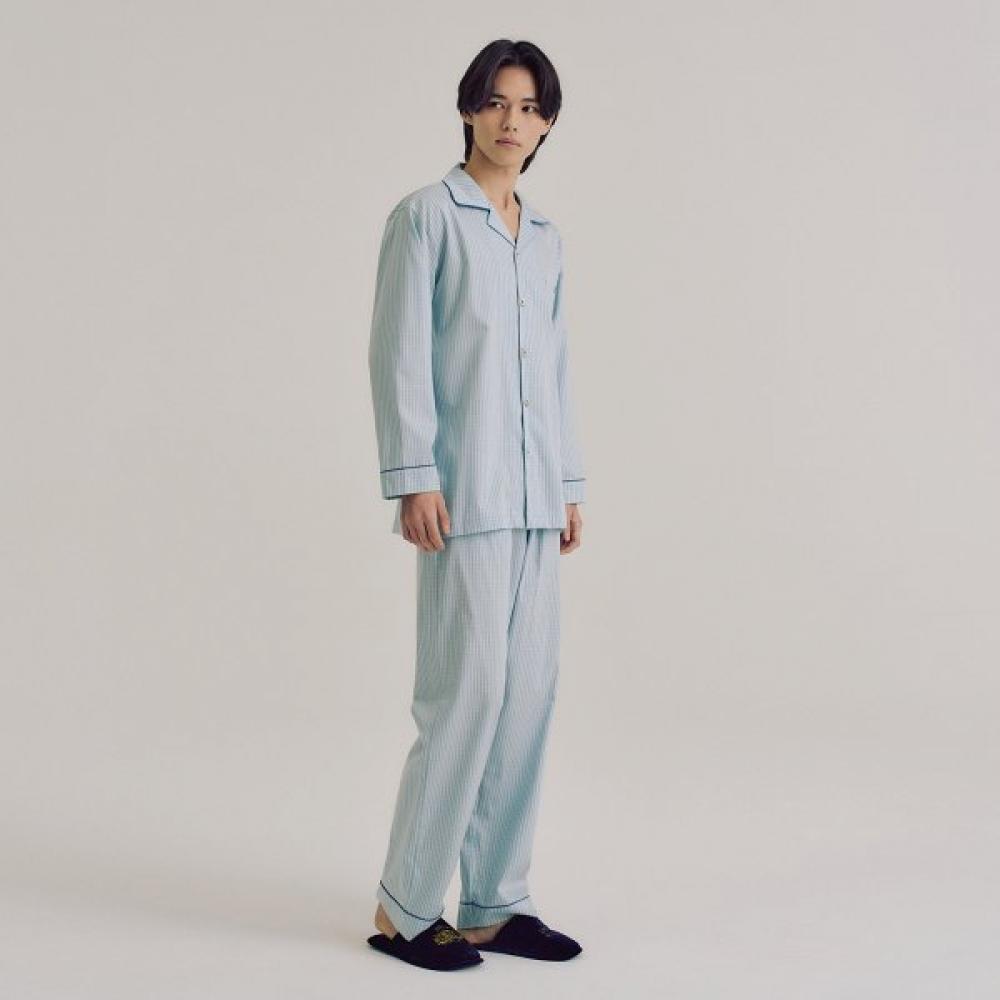 Orcite Мужской комплект пижамы H011 с длинным рукавом L