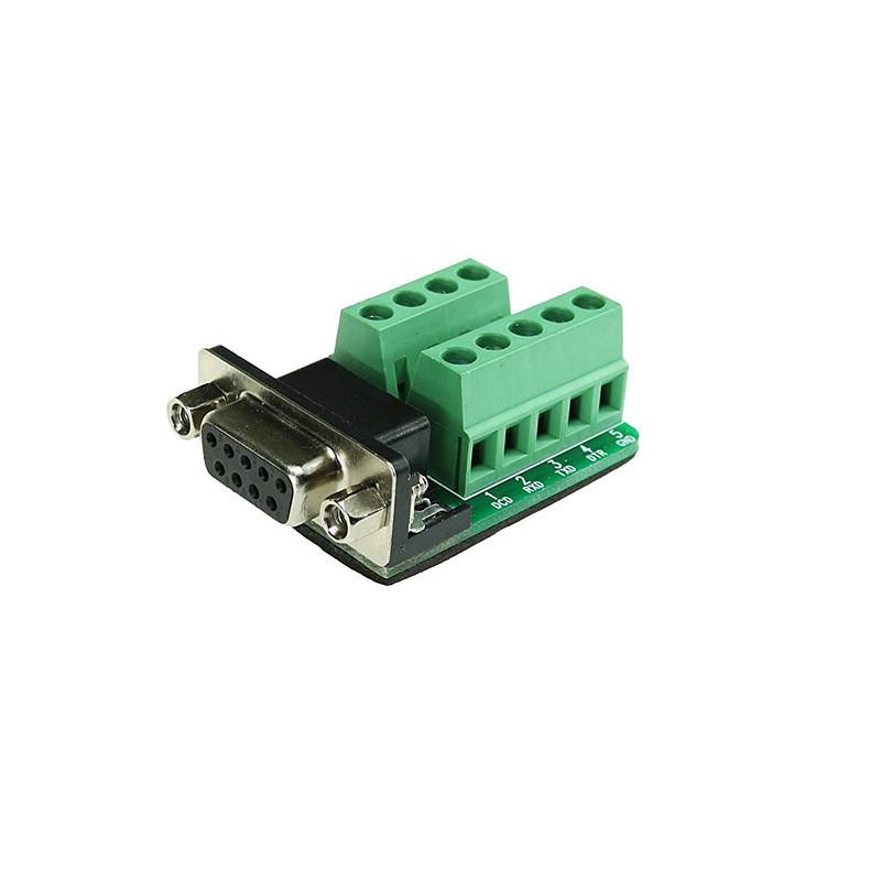 

SUNLEPHANT Male RS232 to 9-Pin DB9 Terminal Block Connector