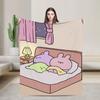 Asamimichan und Anemimi Super Warme Decke Junge Mädchen Plüsch Bettwäsche Überwürfe Flauschige Sofa Sessel Flanell Bettbezug Sofa Bettdecke