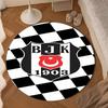 Beşiktaş Istanbul Football Club Emblem Round Mat Home Decor, Chair Rug For livingroom,Bedroom, Doormat Home Decor Birthday Gift Christmas Gifts