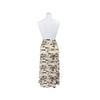 Sunset Cloud Pattern Diagonal Point Skirt 452 295