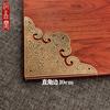 Thickened Antique Corner Cabinet Door Copper Corner Printing Corner Piece Door Furniture Decoration All Copper Corner Piece