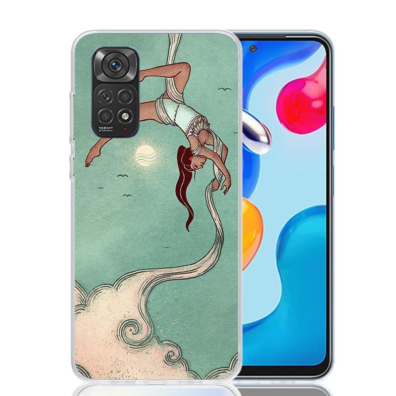 Pole Dancer Dancing Phone Case For Xiaomi Redmi Note 13 14 15 Pro Plus 12S 12 14S 11S 11E 10 10S 11 11T 5G 4G Cover Coque Redmi
