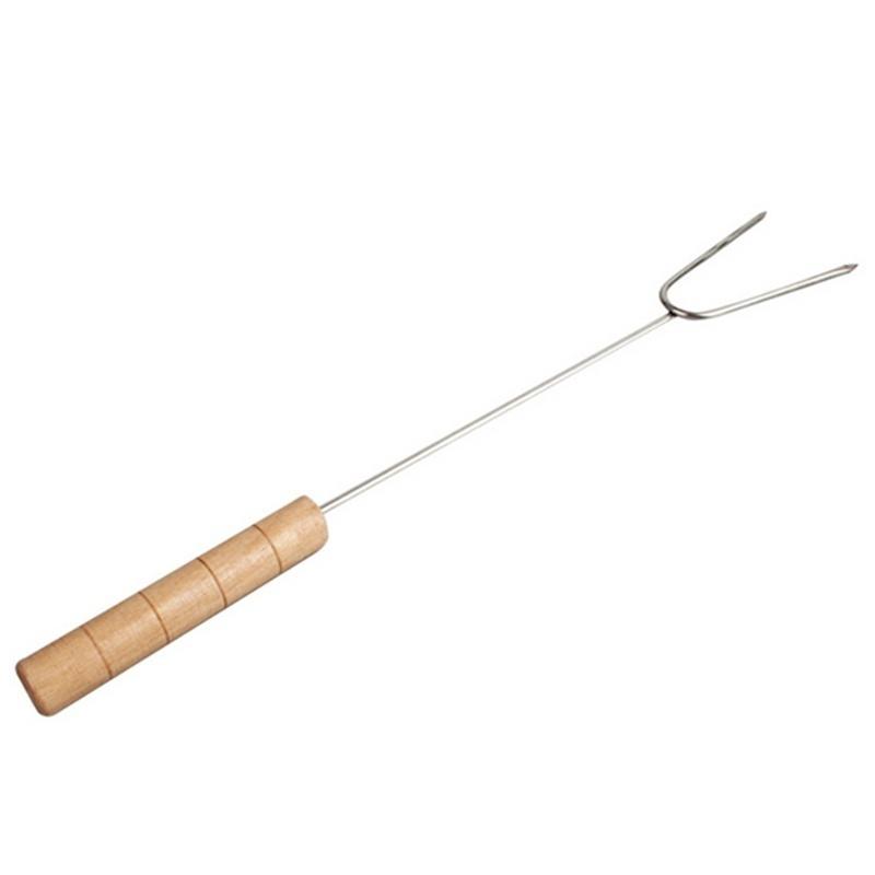 3-teiliges Grillwerkzeug-Set, Spatel, Gabel, Zange mit langen Griffen, Grillwerkzeug