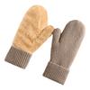 Knit Stretchy Winter Gloves Fleece Lining Snow Gloves High Quality Thermal Gloves  for Women Men