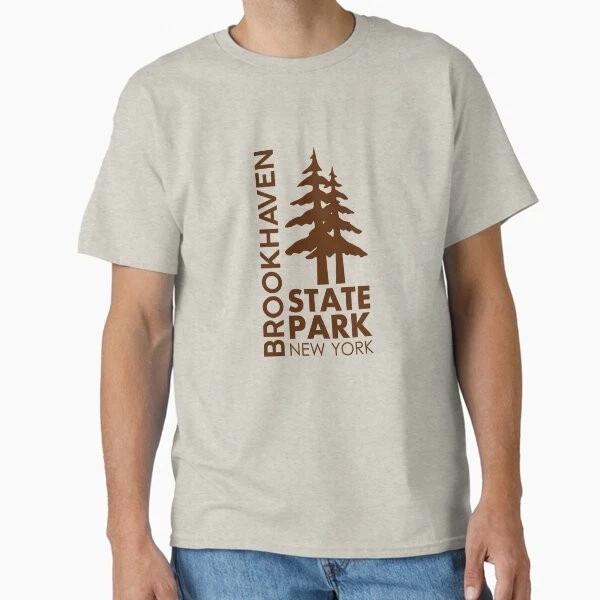 Brookhaven State Park New York Pines Classic TS Made In UsaAus TShirt S2xl S