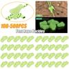 100-500PCS Plastic Camp Luminous Awning Tent Rope Buckle Support Rod Thunder Proof Caps Canopy Anti-slip Triangle Buckles
