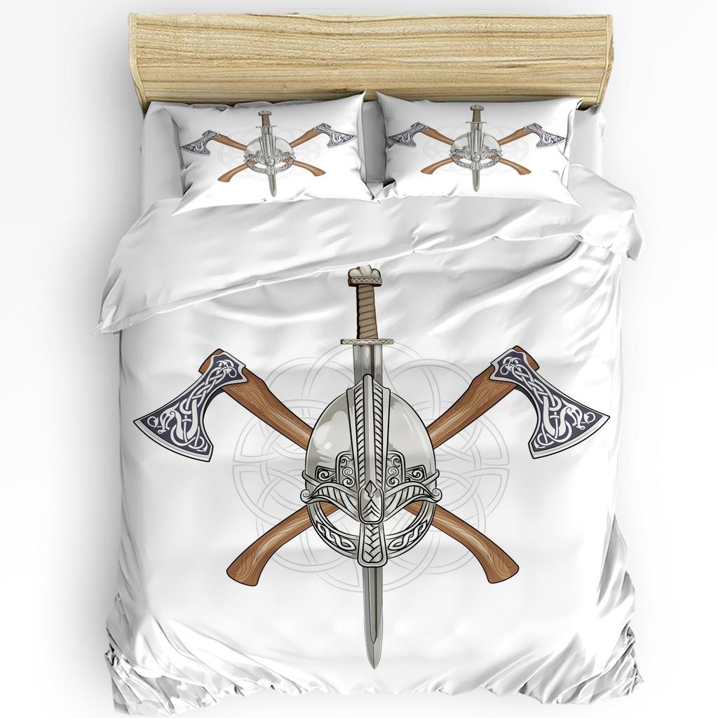Medieval Bedding Set For Bedroom Bed Home Heraldic Design From Middle Ages Coat Of Arms C Duvet Cover Quilt Cover And Pillowcase