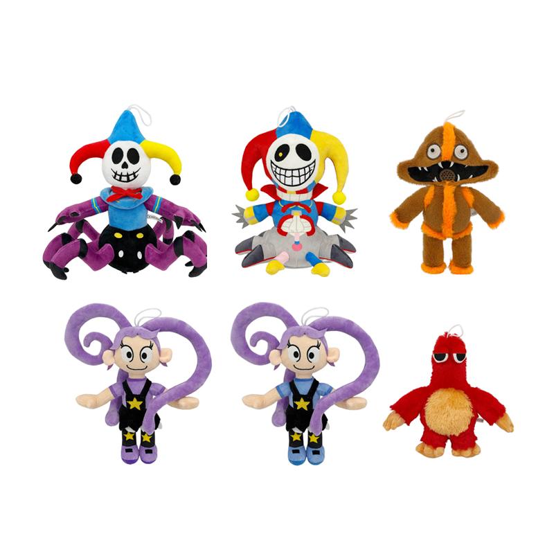 New Prototype Plush  Cute Anime Peripherals Poppy 5  Monster Clown Skull Lily Toy Birthday Christmas Gift