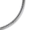 Speranza Platinum 850 Curb Chain Folding Choice of Certified by the Japan Platinum Chain Necklace, 6-Sided Double, 11g, 50cm, Chain, Pt850, Mint,