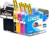 Compatible Ink Cartridge - ZIG-ZAG TERRITOIRES - LC422XL - High Capacity - 4 Colors - 3000 Pages Black