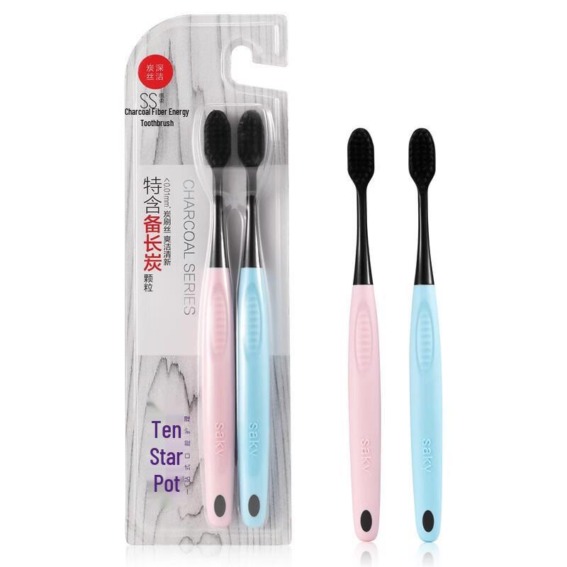 Shuke Carbon Filament Toothbrush (4-Pack)