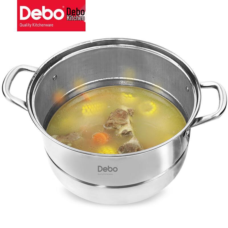 Debo DEP-697 30cm 304 Edelstahl Dampfgarer