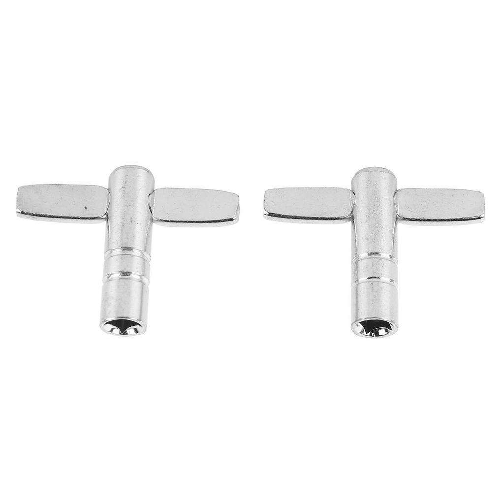 2Pcs Drum Key Metal Multifunctional Portable Easy to Operate Drum Tuning Key Tuner