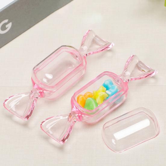 Cutii de dulciuri atractive din plastic multifuncțional rezistent la praf