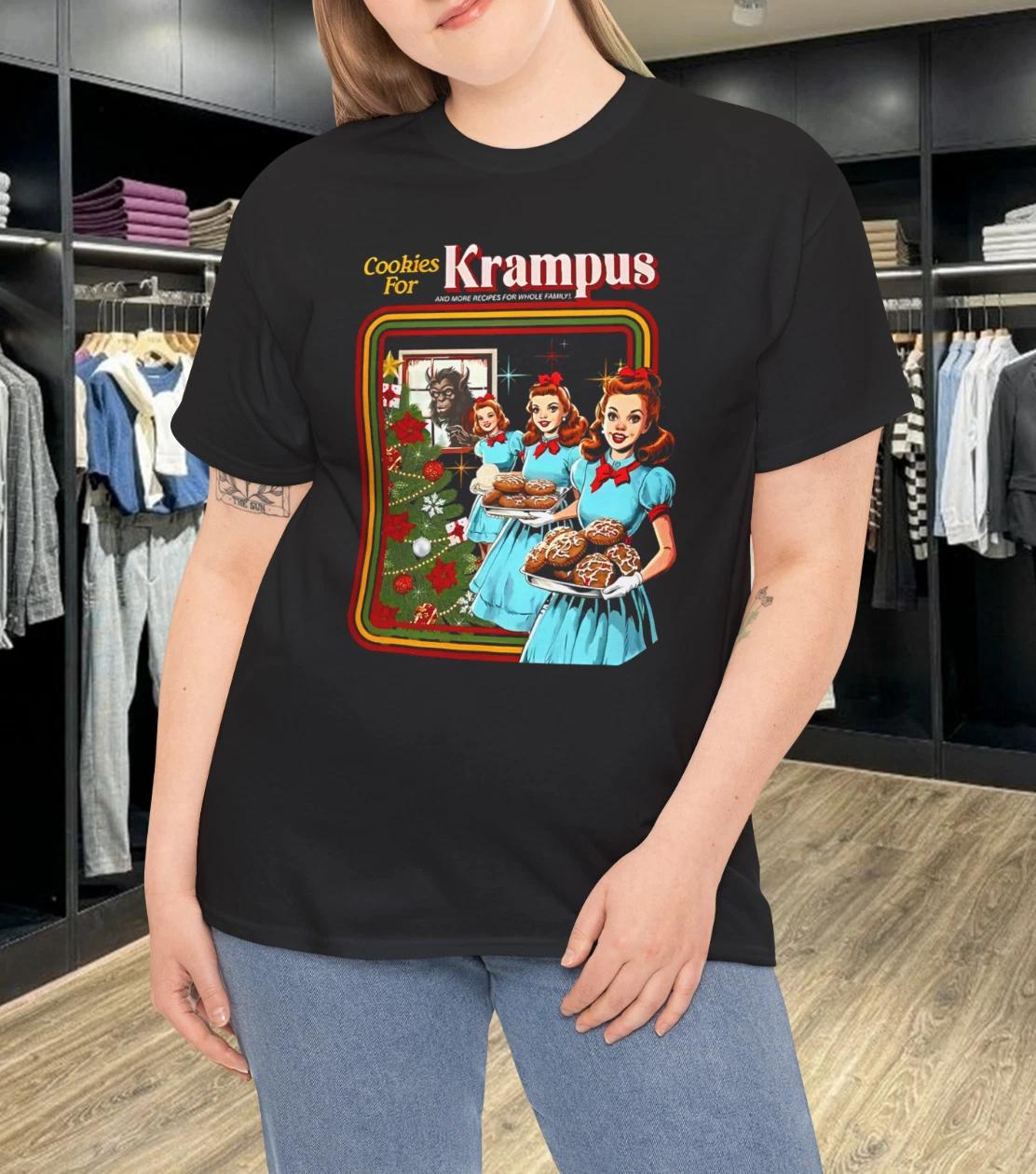 

Cookie For Krampus Christmas Cotton Unisex T-Shirt M