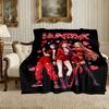 1pc Easy-Care Kpop Demon Hunters Blanket, Perfect for Couch, Bed, Home, Travel & More, Warm & Durable Printed Blanket