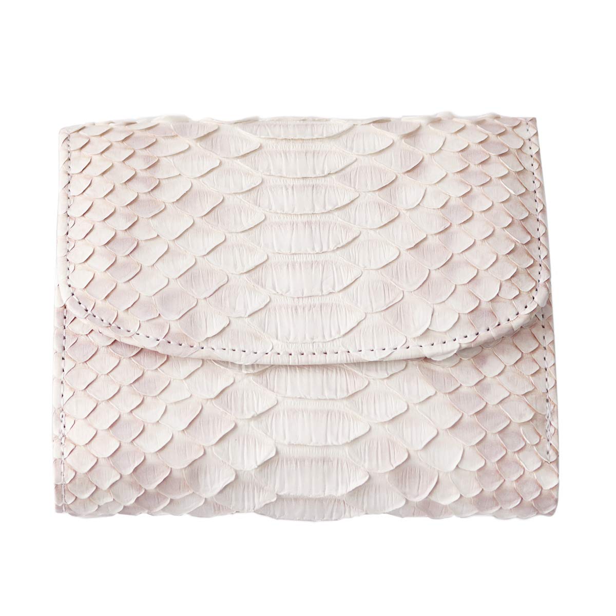 VIA DOAN Bran Python Складной кошелек 453 Слоновая кость