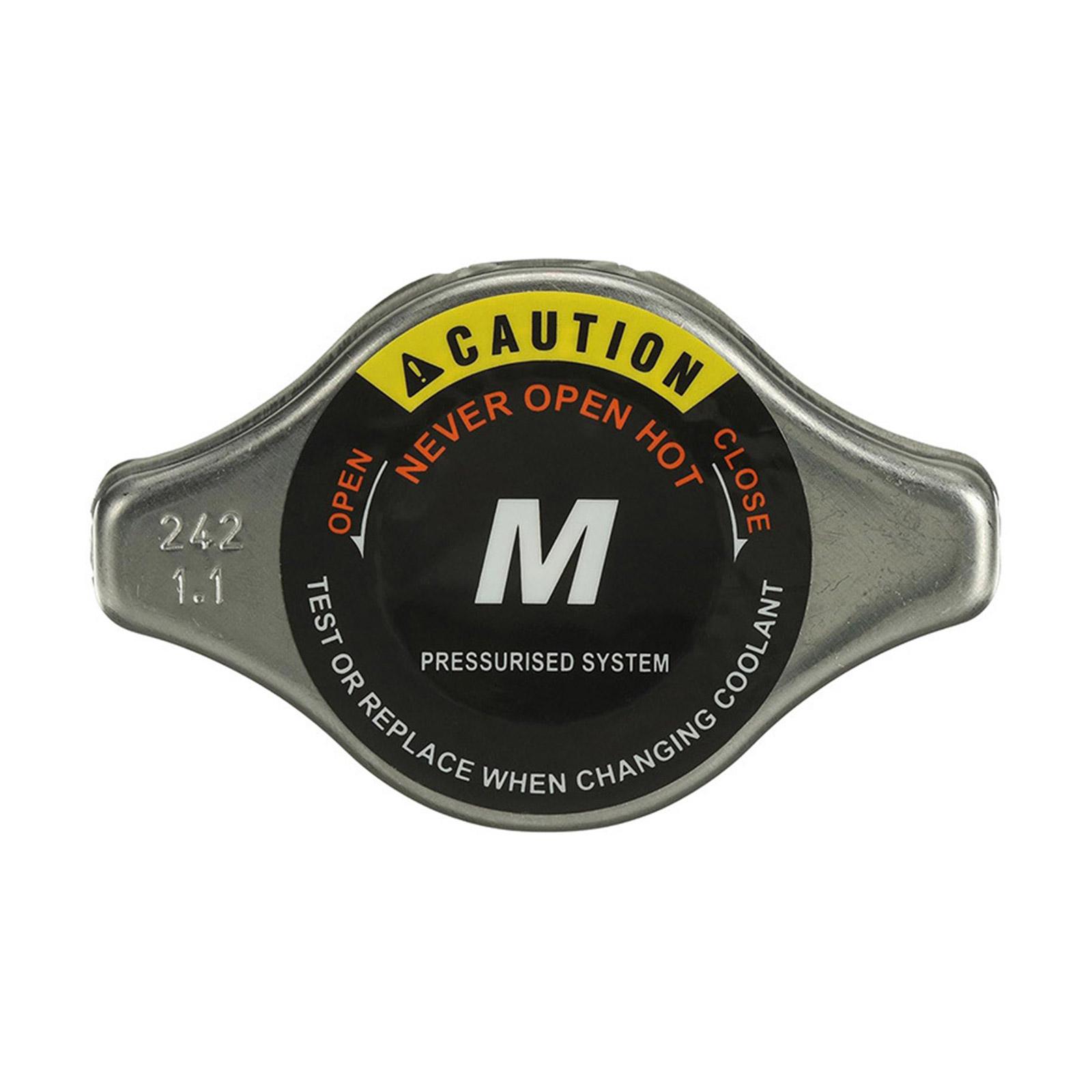 

Крышка радиатора с высокой термостойкостью и настройкой давления 1,1 бар для систем охлаждения транспортных средств, велосипедов, простая установка